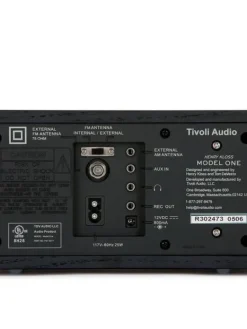Tivoli Audio Radiot Ja Kelloradiot|Model One radio musta/musta-hopea