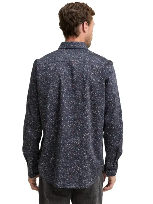 Tom Tailor Kauluspaidat|paita 1047340 38526 Navy irregular small design