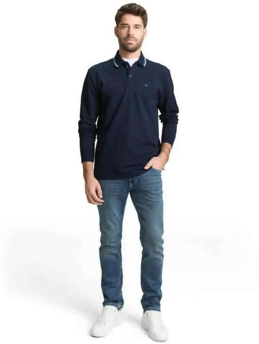 Tom Tailor T-Paidat|pikeepaita 1050862 10668 Sky Captain Blue
