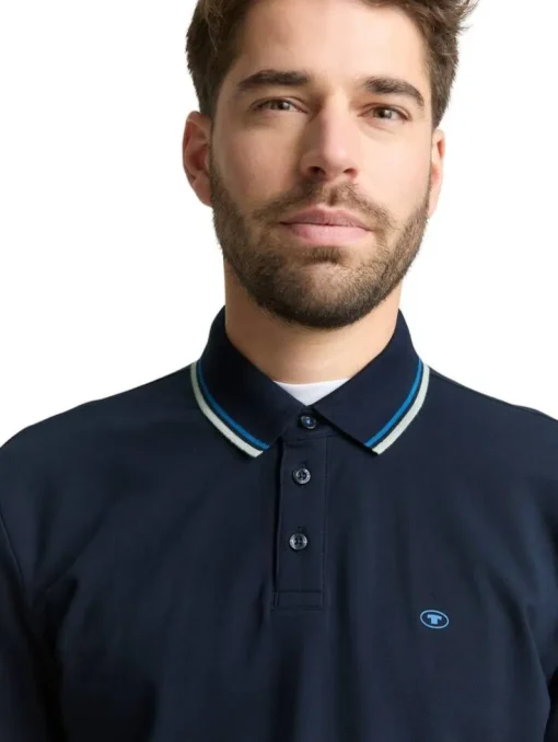 Tom Tailor T-Paidat|pikeepaita 1050862 10668 Sky Captain Blue