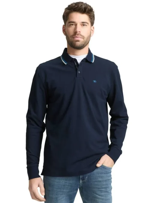 Tom Tailor T-Paidat|pikeepaita 1050862 10668 Sky Captain Blue