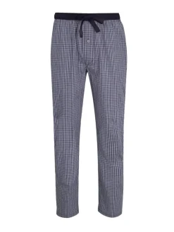 Tom Tailor Yöasut|pyjamahousut 071048-5100 0624 Blue-medium-check