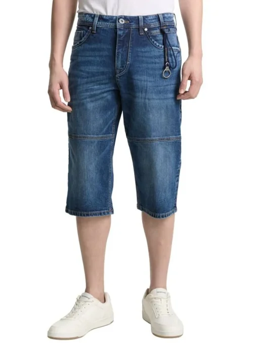 Tom Tailor Shortsit|shortsit TTMorris 1044980 10281 Mid stone wash denim