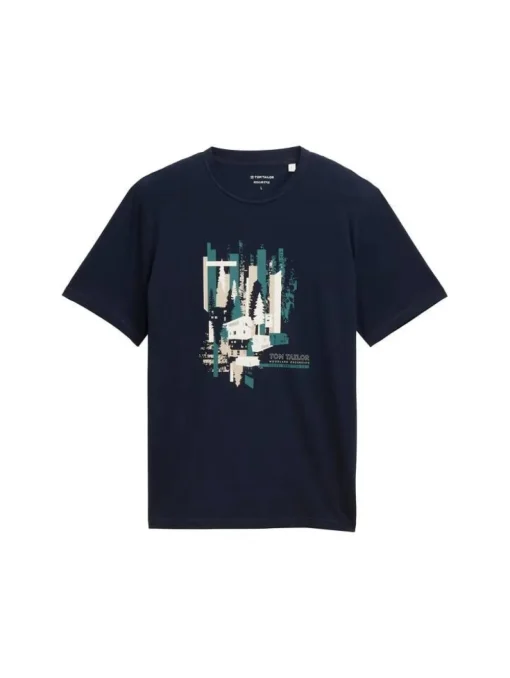 Tom Tailor T-Paidat|t-paita 1047788 10668 Sky captain blue