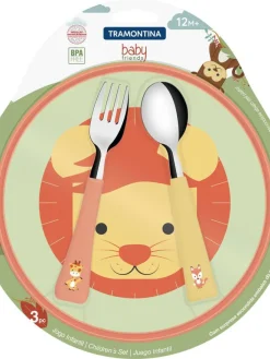 Tramontina Lastenhuone|Astiat|ruokailusetti Baby Friends 3 kpl