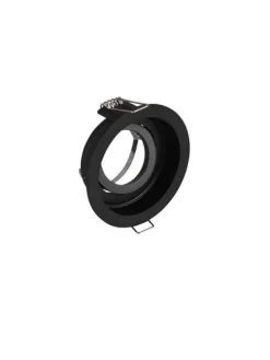 alasvalo Kenai GU10 9 cm mattamusta pyöreä>Trio Lighting Best
