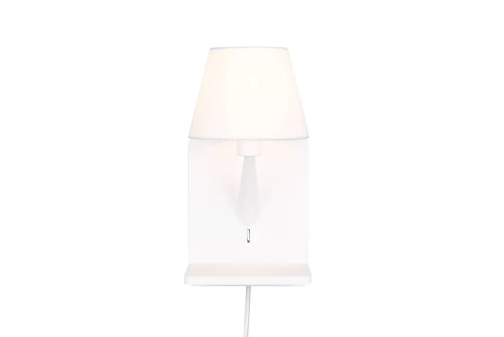 Trio Lighting Sisustusvalaisimet|Comfort seinävalaisin E14 mattavalkoinen latau