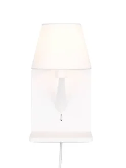 Trio Lighting Sisustusvalaisimet|Comfort seinävalaisin E14 mattavalkoinen latau