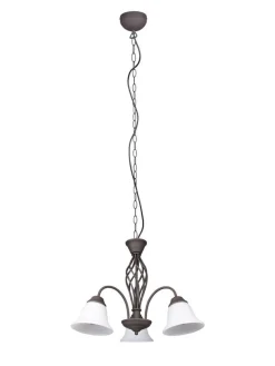Trio Lighting Sisustusvalaisimet|kattokruunu Rustica 3-os E27 rustiikki