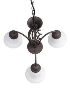 Trio Lighting Sisustusvalaisimet|kattokruunu Rustica 3-os E27 rustiikki