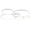 Trio Lighting Sisustusvalaisimet|kattovalaisin Rondo LED 5-os mattavalkoinen