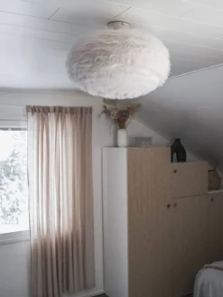 kattovalaisin Furry 2xE27 hiekanvalkoinen><noscript><img width=