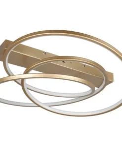 Trio Lighting Sisustusvalaisimet|kattovalaisin Darvin LED kulta