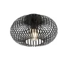 Trio Lighting Sisustusvalaisimet|kattovalaisin Johann 30 cm E27 mattamusta