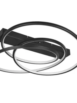 Trio Lighting Sisustusvalaisimet|kattovalaisin Darvin LED mattamusta