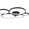 kattovalaisin Rondo LED 5-os mattamusta>Trio Lighting Hot