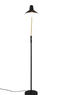 Trio Lighting Sisustusvalaisimet|lattiavalaisin Traveller E27 mattamusta/mattam