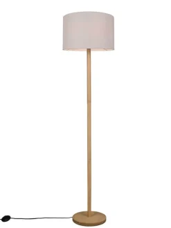 Trio Lighting Sisustusvalaisimet|lattiavalaisin Korba E27 valkoinen