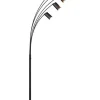 Trio Lighting Sisustusvalaisimet|lattiavalaisin Marley 5-os GU10 mattamusta