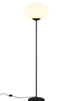 lattiavalaisin Fomento E27 mattamusta/valkoine>Trio Lighting Sale
