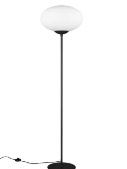 lattiavalaisin Fomento E27 mattamusta/valkoine>Trio Lighting Sale