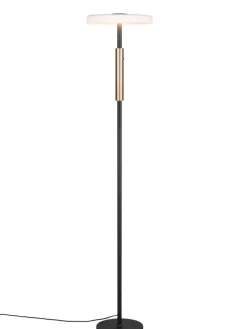 lattiavalaisin Celeste LED mattamusta/valkoine>Trio Lighting Discount