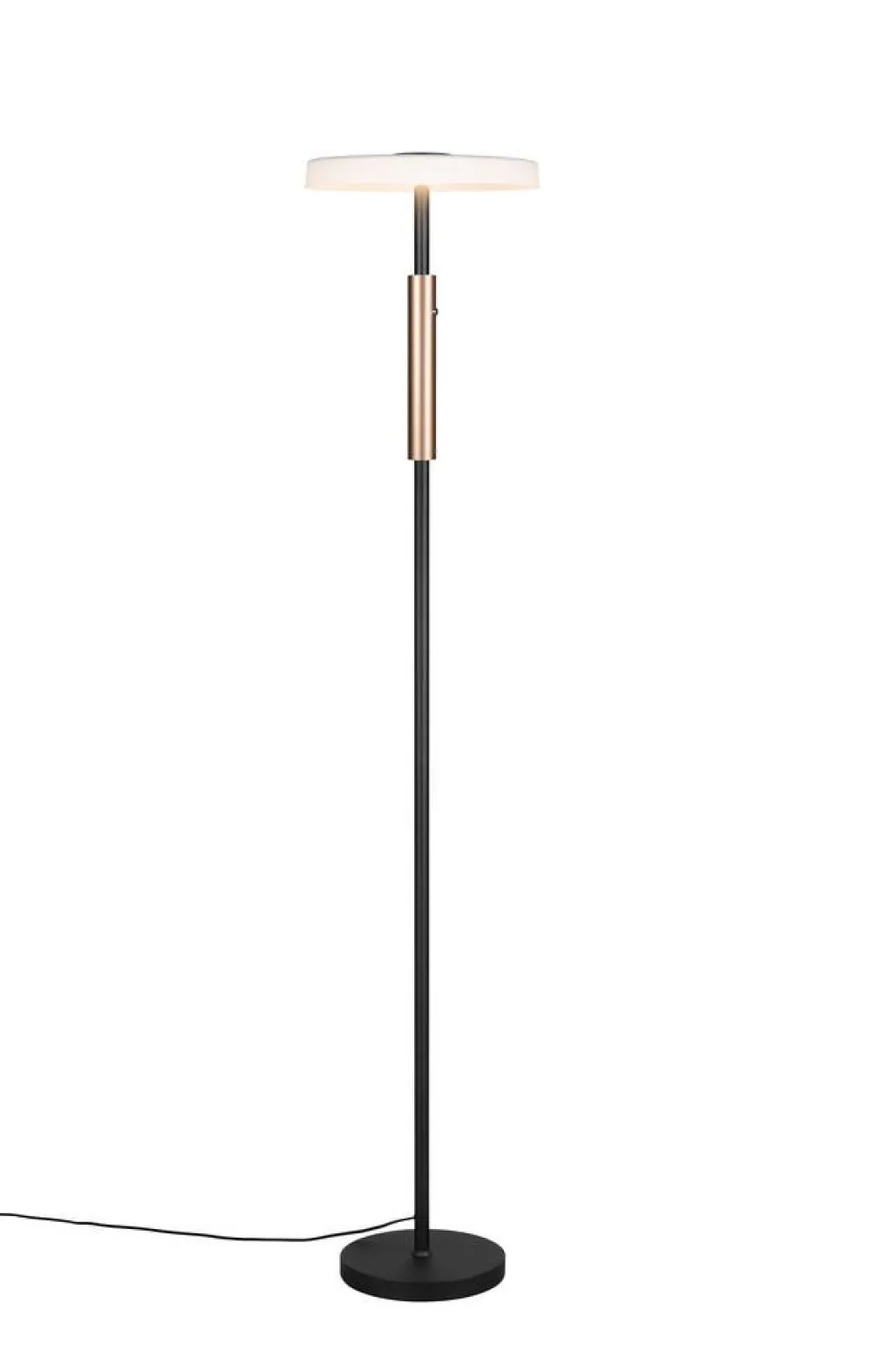 lattiavalaisin Celeste LED mattamusta/valkoine>Trio Lighting Discount