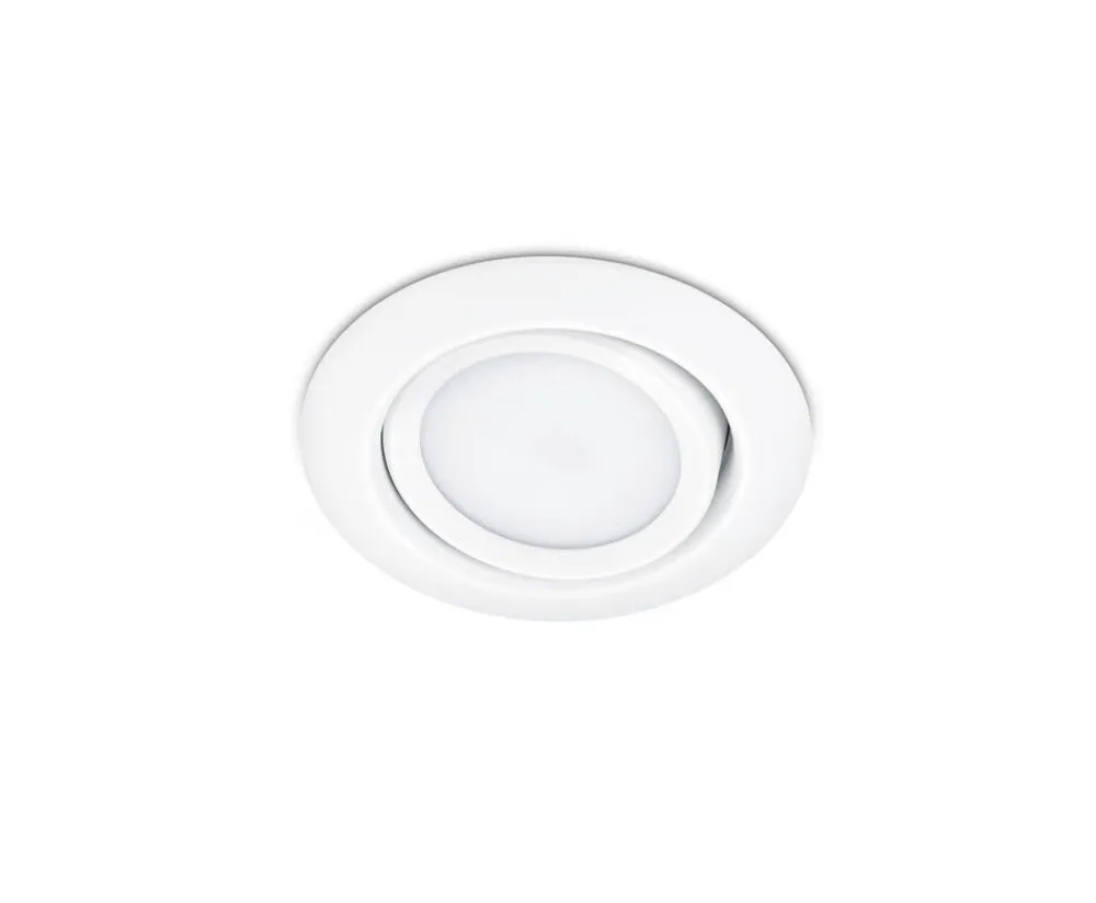 Trio Lighting Sisustusvalaisimet|LED alasvalo Rila mattavalkoinen pyöreä