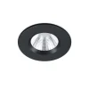 LED alasvalo Zagros IP65 mattamusta pyöreä>Trio Lighting Outlet