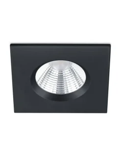 Trio Lighting Sisustusvalaisimet|LED alasvalo Zagros IP65 mattamusta neliö
