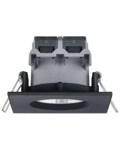 Trio Lighting Sisustusvalaisimet|LED alasvalo Zagros IP65 mattamusta neliö