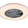LED kattotuuletin Harstad kromi starlight>Trio Lighting Outlet