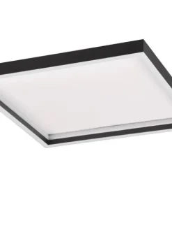 Trio Lighting Sisustusvalaisimet|LED kattovalaisin Rotonda neliö mattamusta
