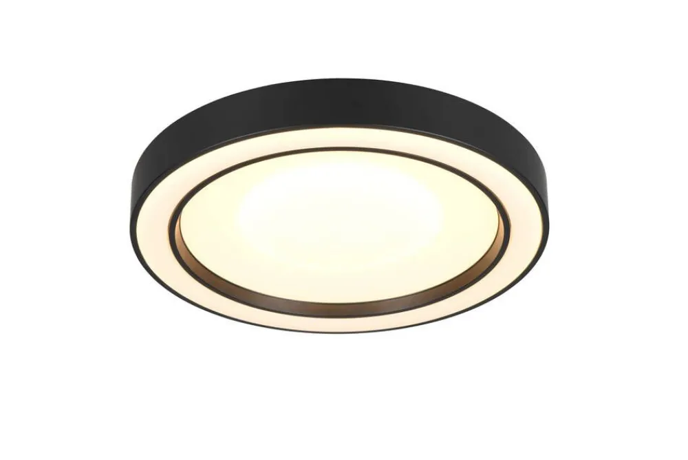 LED kattovalaisin Arco 40 cm mattamusta RGBW>Trio Lighting Online