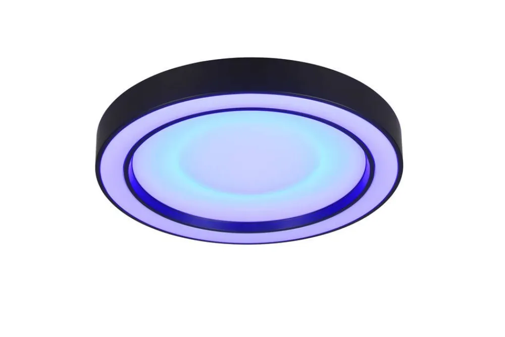 LED kattovalaisin Arco 40 cm mattamusta RGBW>Trio Lighting Online
