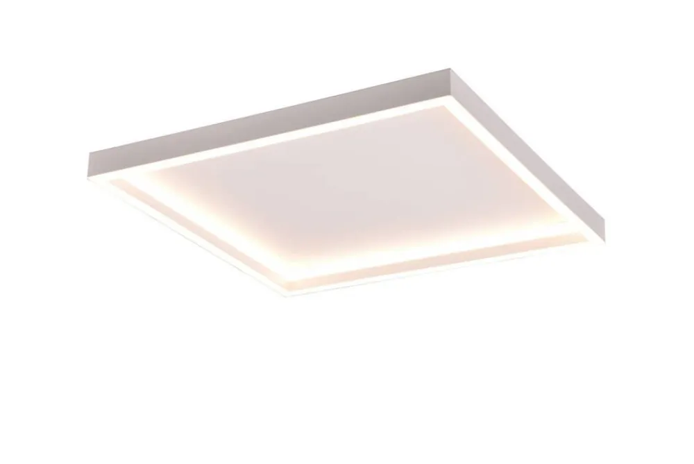 Trio Lighting Sisustusvalaisimet|LED kattovalaisin Rotonda neliö mattavalkoinen