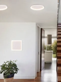 Trio Lighting Sisustusvalaisimet|LED kattovalaisin Rotonda neliö mattavalkoinen