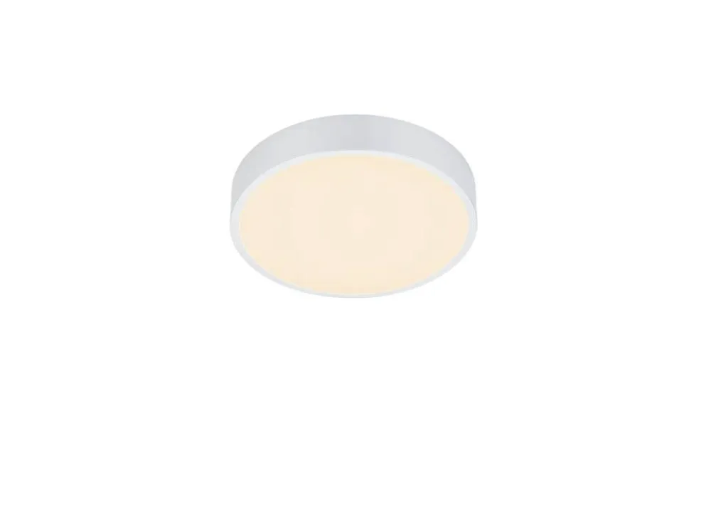 Trio Lighting Sisustusvalaisimet|LED kattovalaisin Waco 30 cm mattavalkoinen