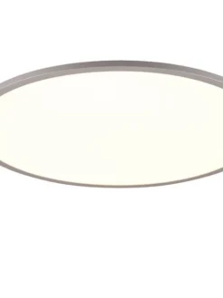 Trio Lighting Sisustusvalaisimet|LED kattovalaisin Yuma 60 cm harmaa/valkoinen