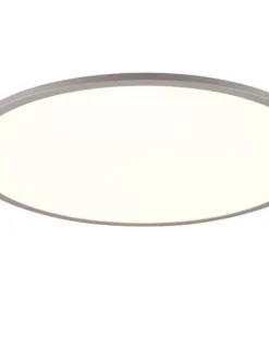 Trio Lighting Sisustusvalaisimet|LED kattovalaisin Yuma 60 cm harmaa/valkoinen