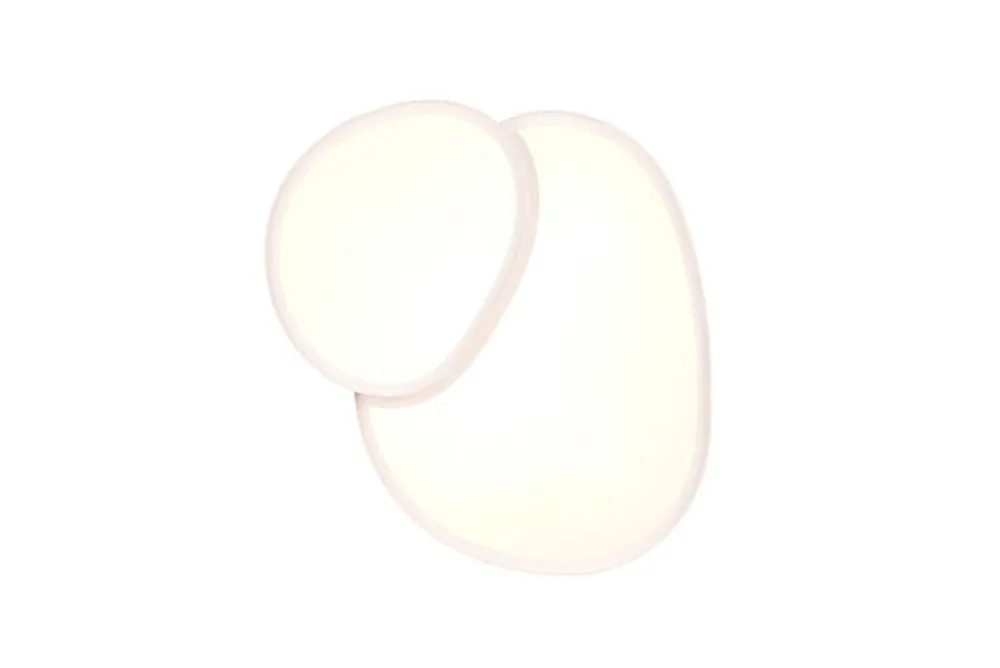 LED kattovalaisin Rise 43 cm mattavalkoinen>Trio Lighting Hot