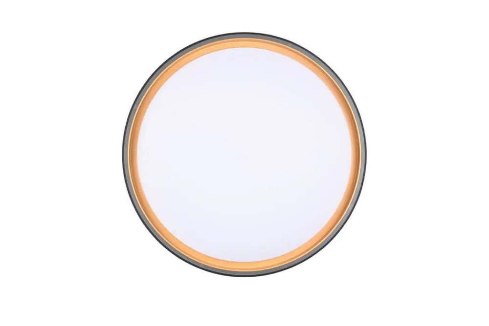 Trio Lighting Sisustusvalaisimet|LED kattovalaisin Felis 40 cm musta/kulta