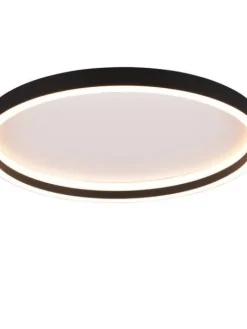 LED kattovalaisin Rotonda pyöreä mattamusta>Trio Lighting Clearance