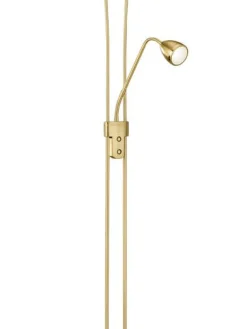 LED lattiavalaisin Arizona uplighter messinki>Trio Lighting Best