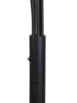 LED lattiavalaisin Reed mattamusta><noscript><img width=