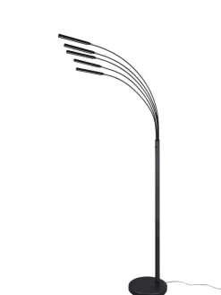 LED lattiavalaisin Reed mattamusta><noscript><img width=