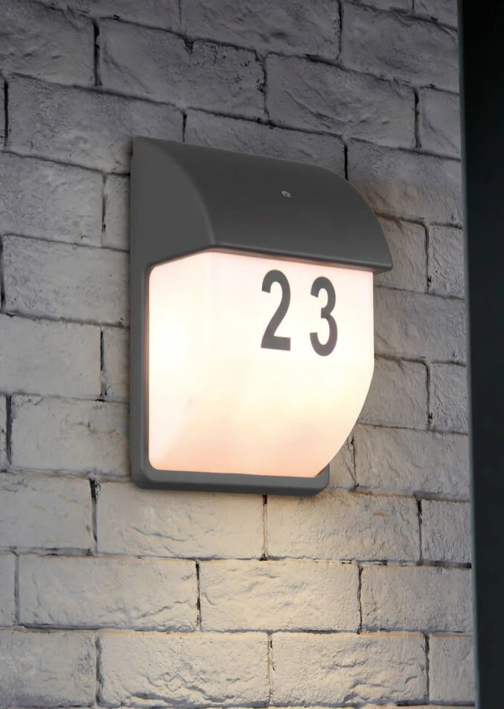 LED numerovalaisin Mersey antrasiitti hämärätu>Trio Lighting Discount