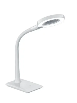 LED pöytävalaisin Lupo valkoinen>Trio Lighting