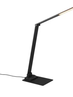 Trio Lighting Sisustusvalaisimet|LED pöytävalaisin Travis mattamusta