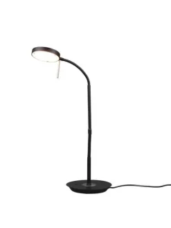 LED pöytävalaisin Monza mattamusta>Trio Lighting